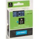 DYMO D1 Schriftbandkassette schwarz auf blau  19 mm/7,0 m