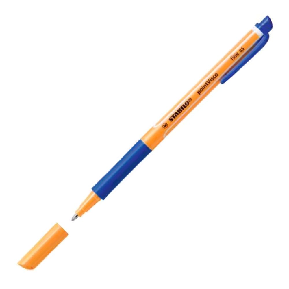 Strichstärke STABILO Gel-Roller pointVisco blau 0,5 mm 