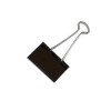 MAUL Foldback-Klammer, schwarz, (B)25 mm, Klemmweite: 9 mm, 12 Stück