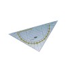 WEDO Geodreieck Standard, Hypotenuse 160 mm, transparent
